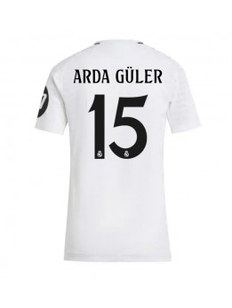 Real Madrid Arda Guler #15 Replika Hemmakläder Dam 2024-25 Kortärmad